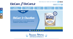 Desktop Screenshot of elecare.com